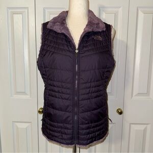 The north face mossbud insulated reversible vest size M